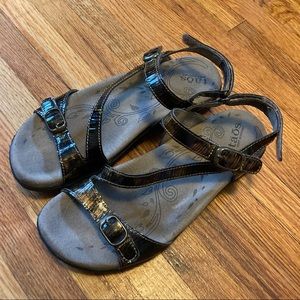 Brown Taos Strappy Beauty 2 Sandals